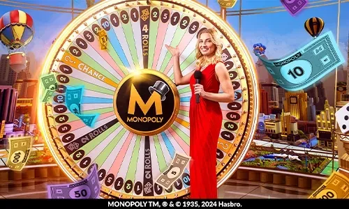 High-tech live casino studio with multiple cameras